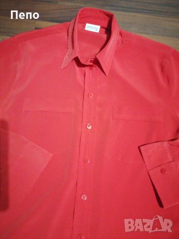 Червена риза, снимка 2 - Ризи - 40455742
