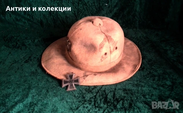 Каска шлем африкански корпус вермахт , снимка 8 - Антикварни и старинни предмети - 51261527