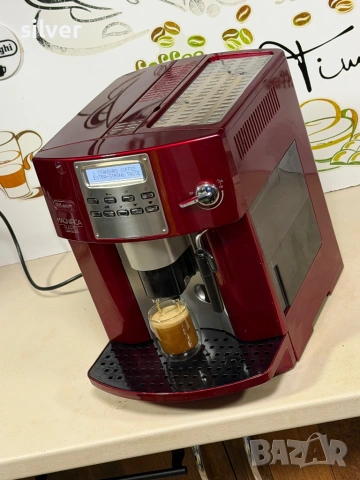 Кафемашина кафе автомат delonghi magnifica с гаранция, снимка 6 - Кафемашини - 53171038