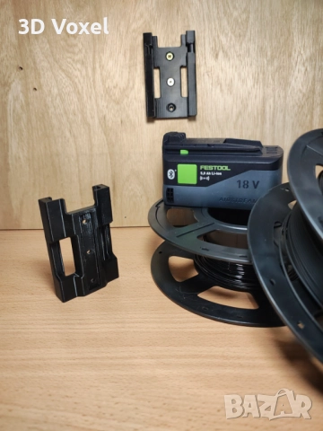 Стойка за батерия FESTOOL/ органайзер за батерия с едно гнездо, снимка 4 - Винтоверти - 51813592