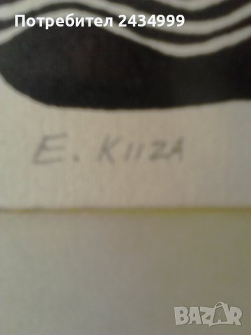 Продавам графика от Едуард Кииза., снимка 6 - Картини - 37106512