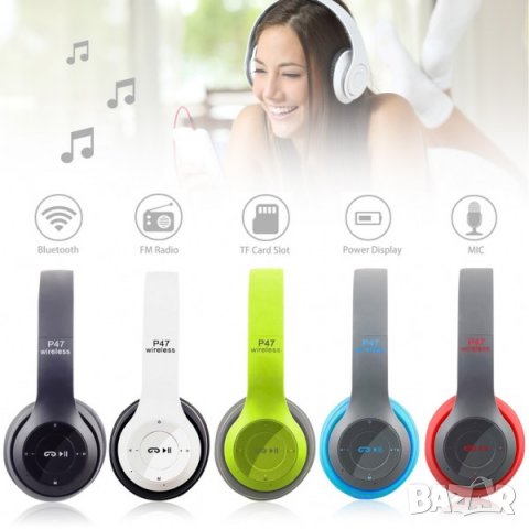Безжични Bluetooth 5.0 слушалки с чист и силен звук, снимка 3 - Bluetooth слушалки - 31380173