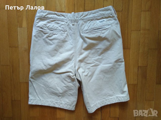 Намалени Abercrombie&Fitch бежови къси панталони мъжки, снимка 5 - Къси панталони - 29385168