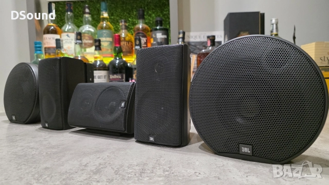 JBL Surround система MADE IN U.S.A.със сферични колони – Перфектно състояние