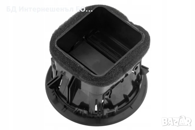 13417362  Преден въздуховод, Opel, Corsa D, Adam, Черен с хром, снимка 2 - Части - 50980273