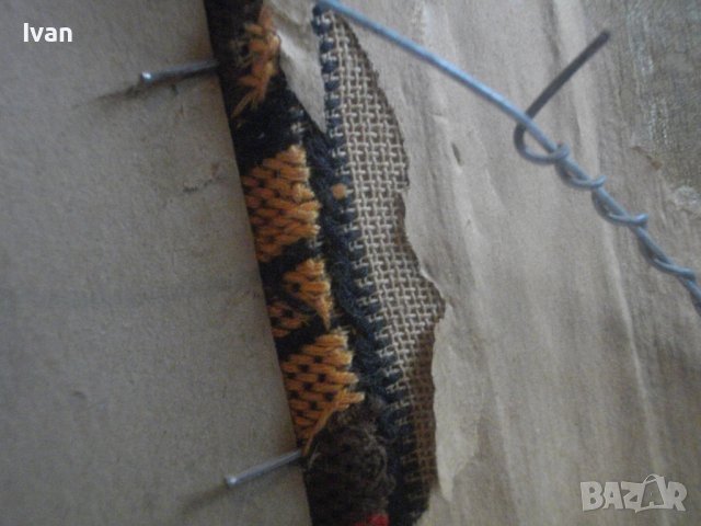 860х660мм-Гръцки Голям Гоблен-Рамкиран-DMC-Отличен-Барок Рамка, снимка 15 - Гоблени - 37046812