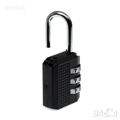 5848 Катинар с 3 цифрен код за багаж катинар с шифър за куфари раници сакове, снимка 7 - Други спортове - 49965284