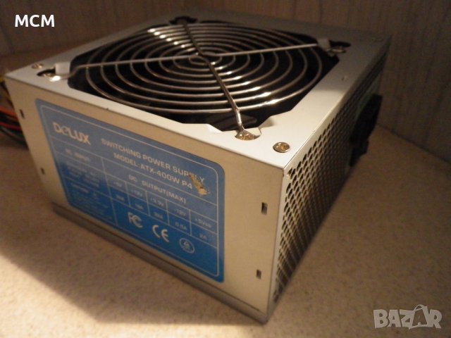 Захранване за компютър Delux 400W, снимка 5 - Захранвания и кутии - 40152330