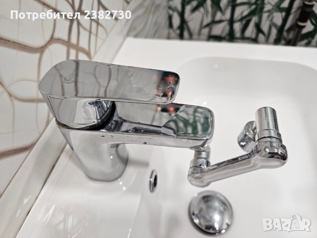 PVC шкаф с мивка и смесител за баня, снимка 7 - Мивки - 52797313