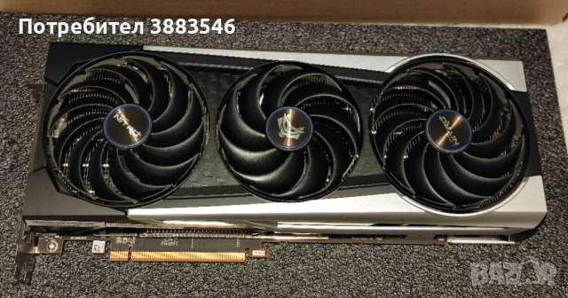 Видеокарта AMD RADEON SAPPHIRE RX 6800 XT 16BG, снимка 4 - Видеокарти - 52416658