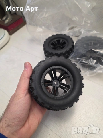 Гуми за РЦ RC Количка размер 1/10 - Нови за MJX 10208, снимка 7 - Електрически играчки - 54008228