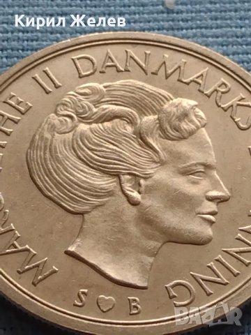 Монета 5 крони 1976г. Дания Маргрет втора за КОЛЕКЦИОНЕРИ 40425, снимка 7 - Нумизматика и бонистика - 42697298