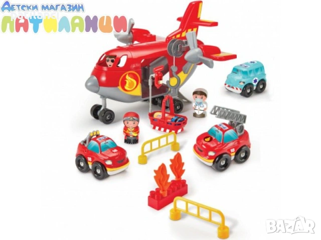 Конструктор спасителен самолет Ecoiffier Abrick 2996, снимка 6 - Конструктори - 53092944