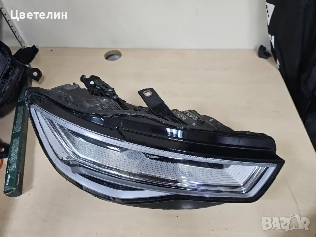 Десен фар Audi A6 C7 Full LED desen far ауди а6 ц7 фул лед, снимка 4 - Части - 49668801