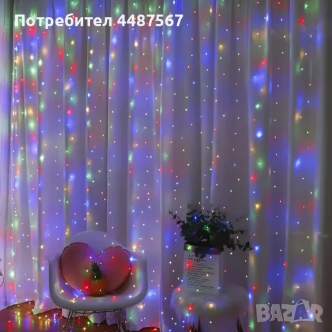 Коледни лампички с 300Led лампи, снимка 2 - Друга електроника - 56253423