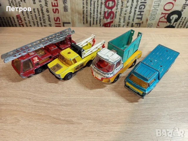 Стари метални камиончета"Matchbox"Corgi'