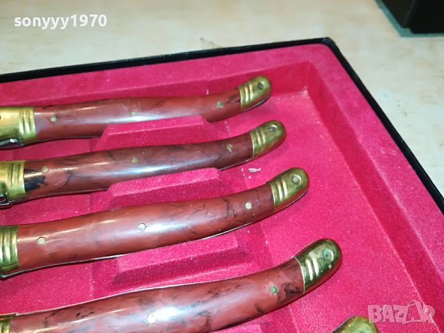 lou laguiole france-6бр лъжици от франция 0511221835, снимка 12 - Антикварни и старинни предмети - 38571186