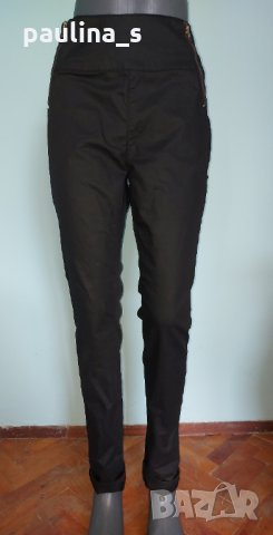 Еластичен панталон с кожен ефект "Only"® / голям размер , снимка 2 - Панталони - 29856568