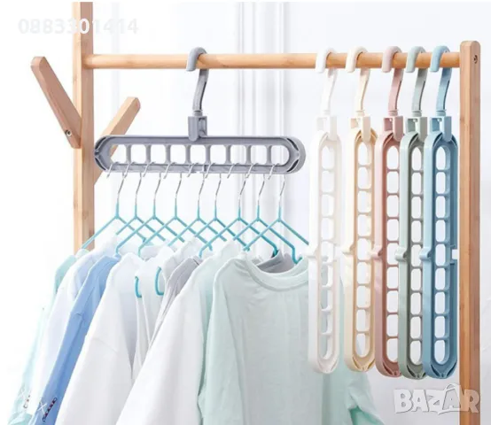 Иновативна закачалка за дрехи , снимка 2 - Закачалки - 47490961