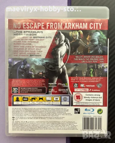 Batman: Arkham City за PS3, снимка 2 - Игри за PlayStation - 55874838