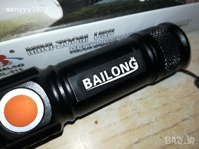 ЛЕД ФЕНЕР-ЗАРЕЖДАНЕ В ЮСБ ПОРТ 2710231855, снимка 3 - Екипировка - 42747097