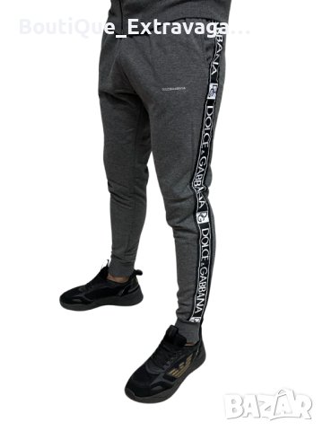 Мъжки спортен екип Dolce & Gabbana Grey !!!, снимка 4 - Спортни дрехи, екипи - 42906445