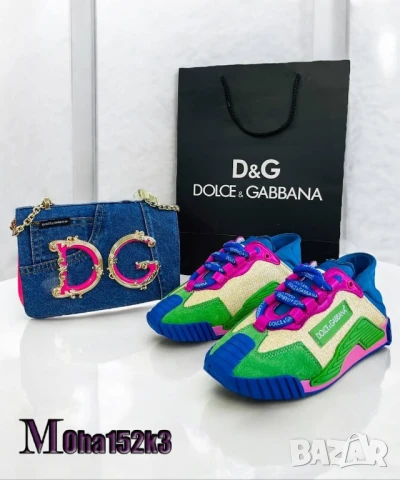 дамски маратонки от естествена кожа Dolce&Gabbana , снимка 12 - Маратонки - 50761498