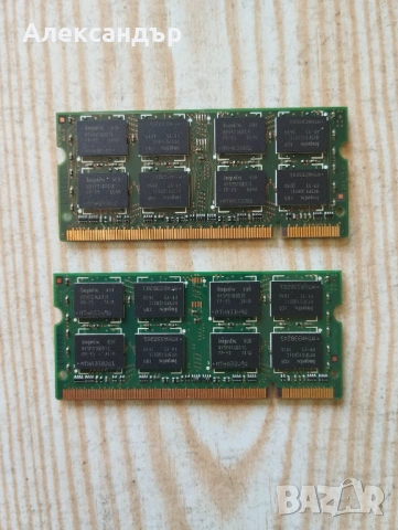 4GB RAM DDR2 за лаптоп (2x2GB) 667MHz, снимка 3 - RAM памет - 54310686
