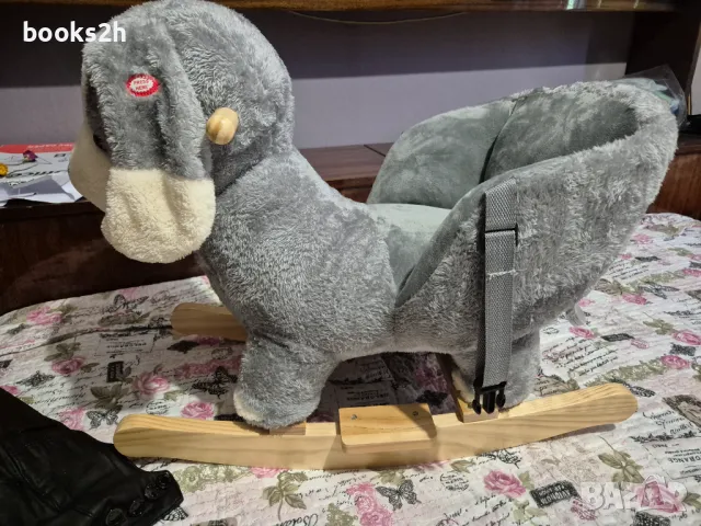 Дървена люлка куче, снимка 2 - Играчки за стая - 50141114