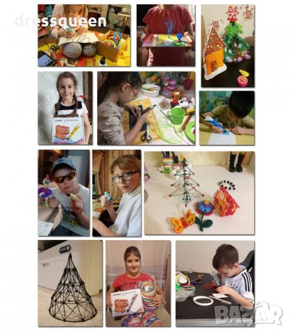 3087 3D Писалка за рисуване и моделиране, снимка 11 - Рисуване и оцветяване - 34248551