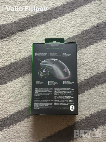 Геймърска мишка Razer Viper Mini - Като нова / Пълен комплект, снимка 3 - Клавиатури и мишки - 53305100