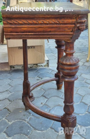 Антична ,конзолна маса  , снимка 3 - Маси - 51276406
