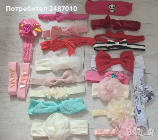 Ленти, фиби , ластици за малки принцеси, снимка 1