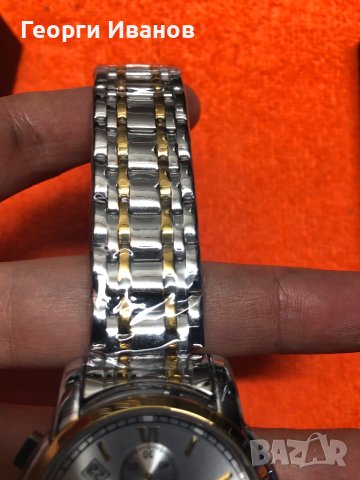 Мъжки аналогов кварцов ръчен часовник - бизнес ежедневен светещ хронограф кварцов 30M водоустойчив р, снимка 11 - Мъжки - 42574335