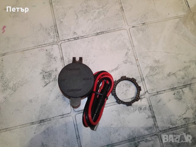 Дигитален волтметър с амперметър + USB, НОВ, зарядно за телефон, снимка 4 - Аксесоари и консумативи - 34455838