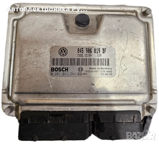 Компютър двигател за VW Polo, 1.4 TDI, 2001-2005г., 045906019BF, 0281011241, 045 906 019BF