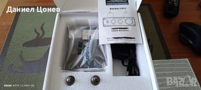 Лампов предусилвател!, снимка 5 - Ресийвъри, усилватели, смесителни пултове - 53139421