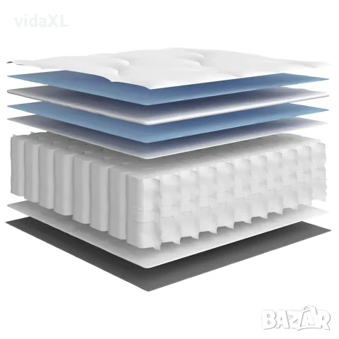vidaXL Матрак покет пружини, за деца, Medium, 80x160 см, снимка 5 - Матраци - 56147436
