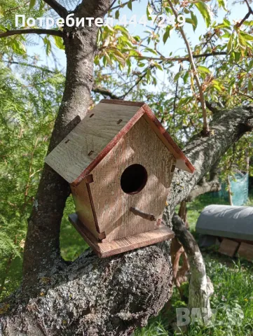 Къща за птички, снимка 2 - За птици - 49932694