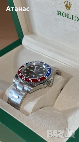 Rolex GMT-Master || “Pepsi”, снимка 4 - Мъжки - 56144140