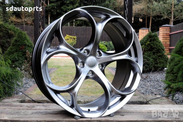 19" Джанти Алфа Ромео 5X110 ALFA ROMEO STELVIO GIULIETTA Giulia, снимка 3 - Гуми и джанти - 31052699