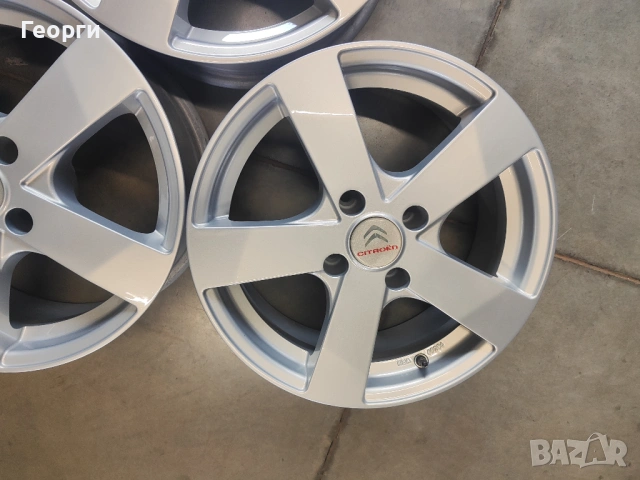 4бр. алуминиева джанта 4x108 16цола за Citroen, снимка 4 - Гуми и джанти - 54211346