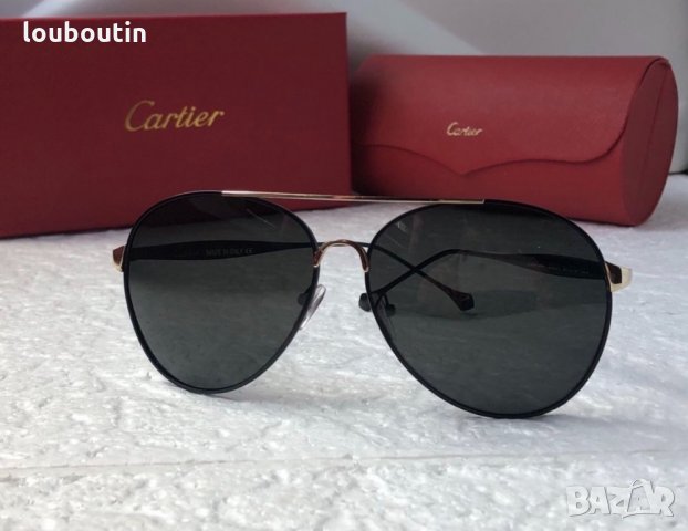 Cartier 2020 висок клас мъжки слънчеви очила, снимка 3 - Слънчеви и диоптрични очила - 30789903