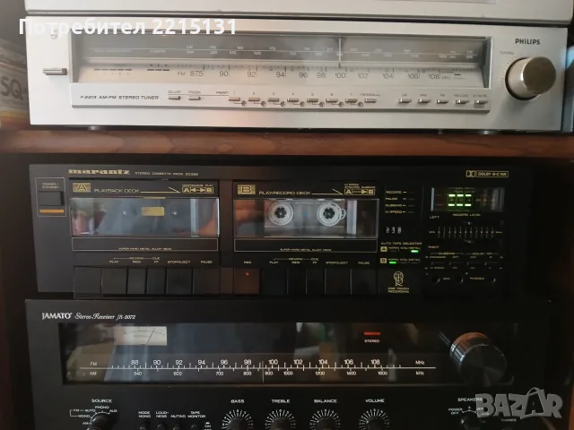 Касетен дек на Marantz, снимка 2 - Декове - 55777855