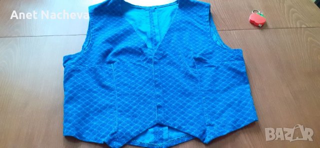 Детски Елек син , релефно кадифе, снимка 1