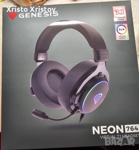 Геймърски слушалки GENESIS NEON 764