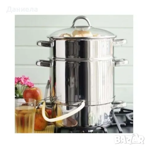 Соковарка, 8л., неръжд. стомана, снимка 3 - Други - 48524778