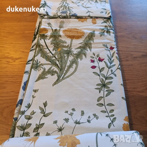 Спален комплект от 100% памук, 4 части, 135x200 см, снимка 9 - Спално бельо - 53031213