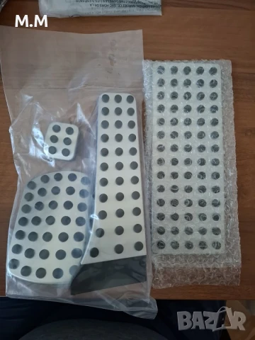 Спортни метални педали за Mercedes За Benz C E S GLK SLK CLS SL-Class, снимка 4 - Аксесоари и консумативи - 51253117