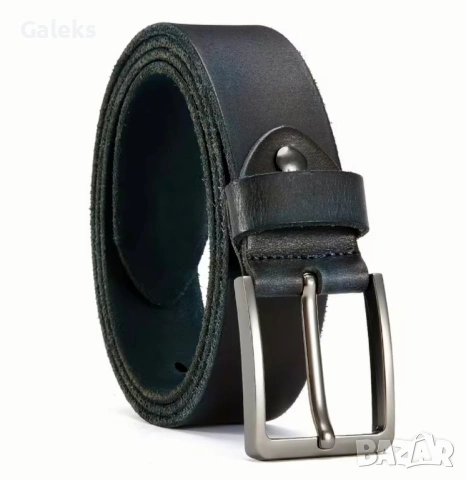 Мъжки бутикови-спортно елегантни колани DOOPAI" в Синьо* /Върхова естест. кожа!, снимка 8 - Колани - 54208922